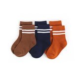 Stripe Midi Socks- 3 Pack