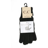 CC Beanie Cable Knit Gloves