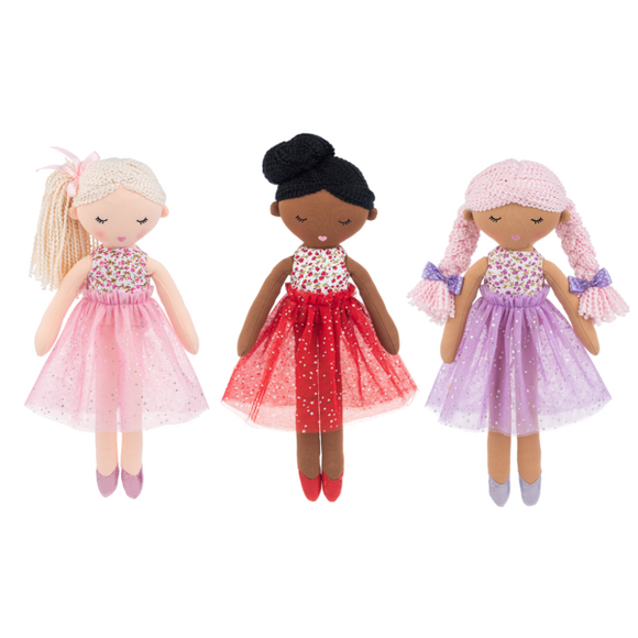 Ganz Floral Fancy Dolls
