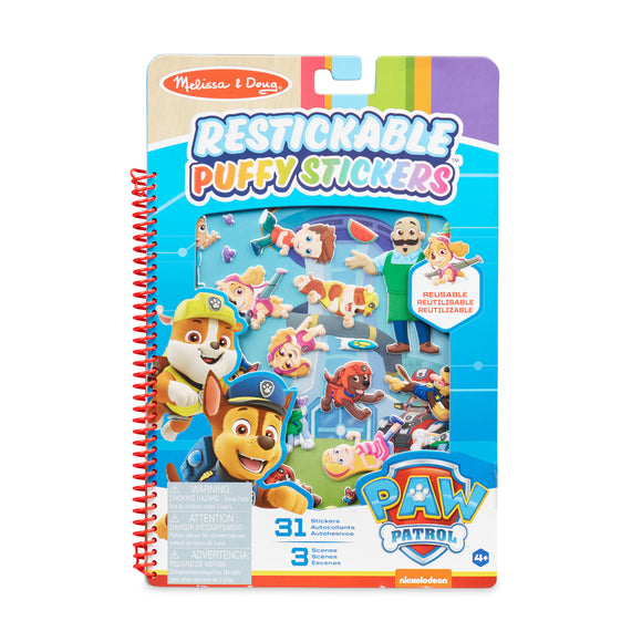 Restickable Puffy Stickers