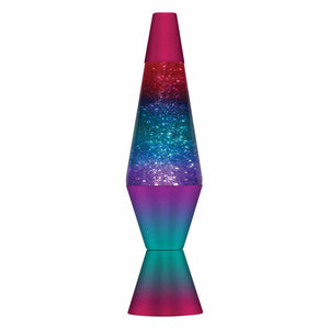 14.5” Berry Glitter Lava Lamp