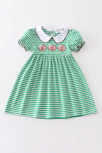 Green Stripe Football Dress