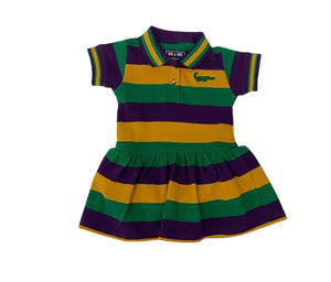 Tricolor Mardi Gras Dress