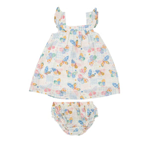 Butterfly Patch Sundress