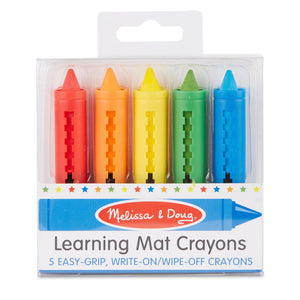 Learning Mat Crayons