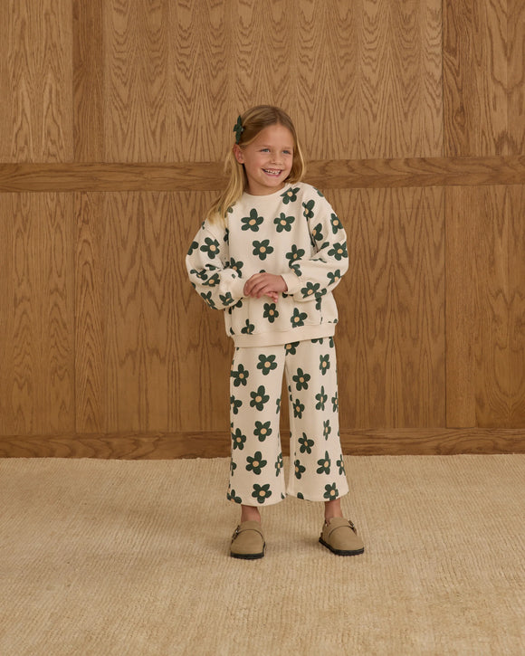 Daisy Wide Leg Sweat Set