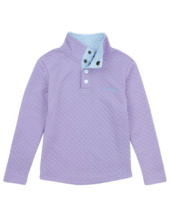 Purple Social Pullover