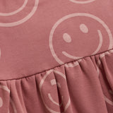 Smiley Face Sweatshirt Dress