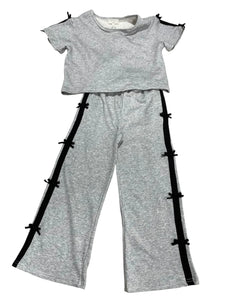 Grey Bow Set