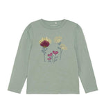 Flower Shirt with Legging Set