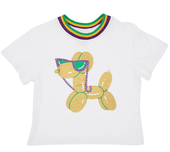Balloon Dog Glitter Tee