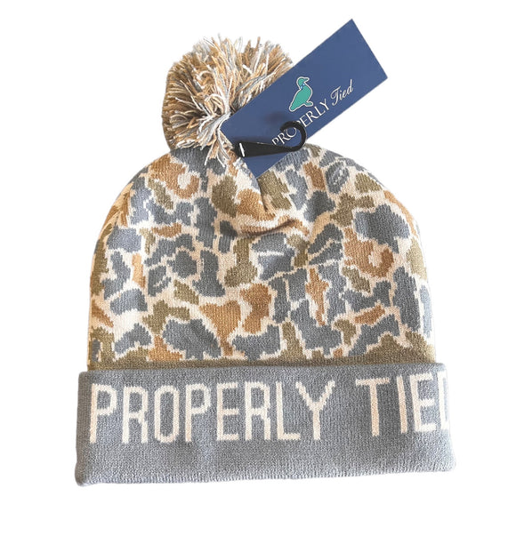 Boys Breck Beanie Feild Camo