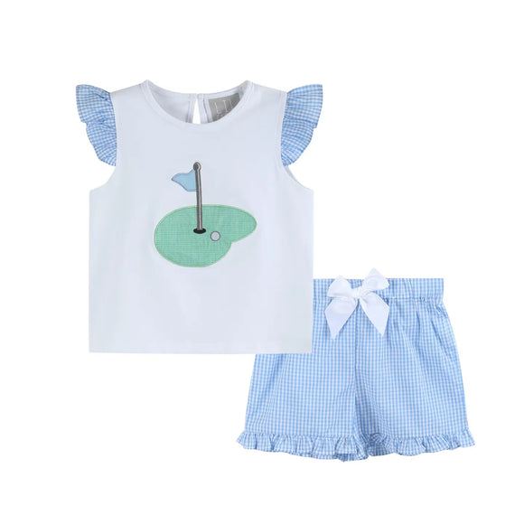 Girl’s Golf Tee and Short