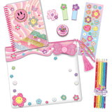 Groovy Flower Coloring Journal