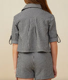 Seersucker Checkered Set