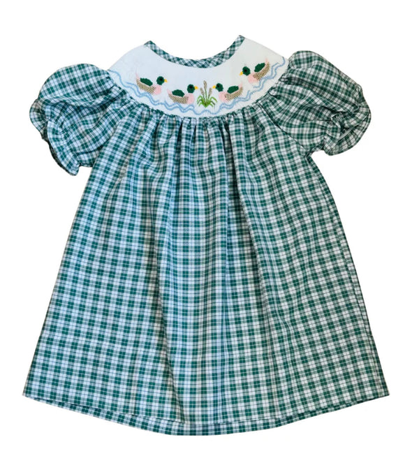 Mallard Smocked Dress
