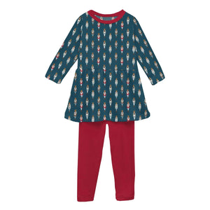 Peacock Nutcrackers L/S Playtime Outfit