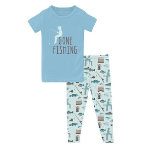 Fresh Air Fishing S/S Pajama Set