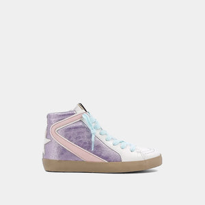 Metallic Purple Rooney Sneakers