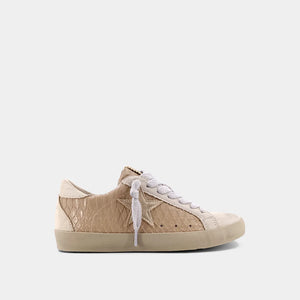 Taupe Snake Paula Sneaker