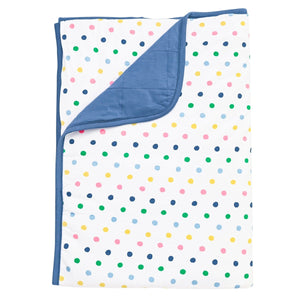 Polka Dot Toddler Blanket