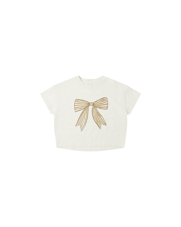 Bow Boxy Tee
