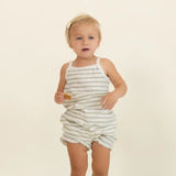 Sage Stripes Spaghetti Top & Short Set