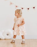 Heart Embroidery Charlotte Dress