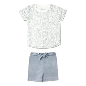 Waves Tee & Short Set