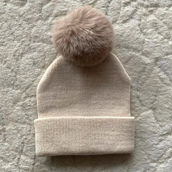 Kids Pom Beanie