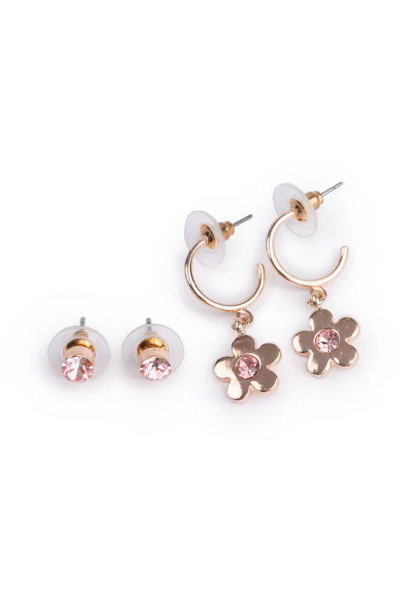 Be Jewelled Blooms Earrings Set