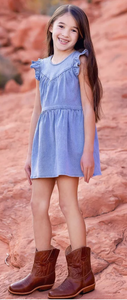 Blue Sunset Fields Dress