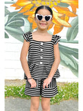Cutie Patootie Striped Set
