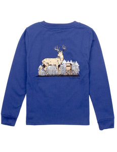 Deer Season LS- River Blue