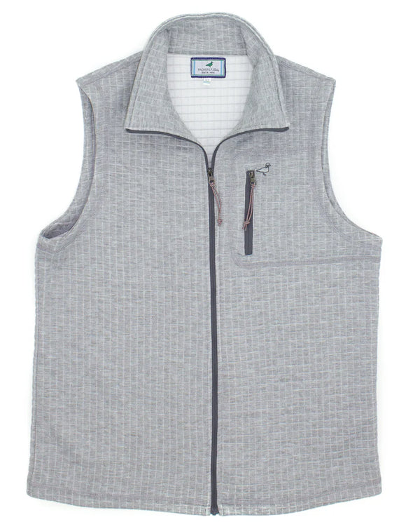 Delta Vest- Heather Grey