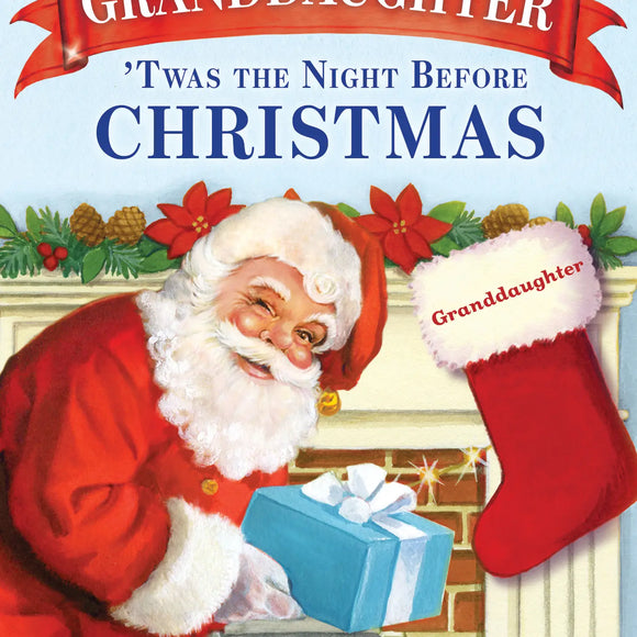 Granddaughter Twas the Night Before Christmas Book