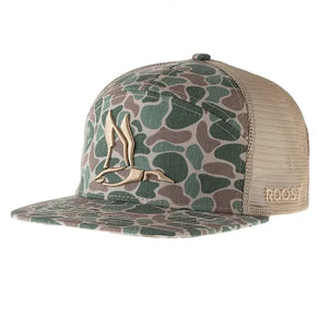 Youth Roost Camo 3D Puff Logo Hat
