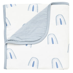 Fog Rainbow Toddler Blanket