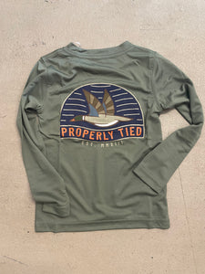 Properly Tied Mallard LS Tee