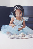 Blue Sequins Princess Dress