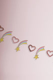 Heart and Shooting Stars Garland