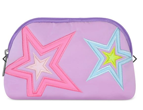 Shining Stars Oval Cosmetic Bag