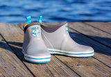 Grey Ankle Buoy Boots