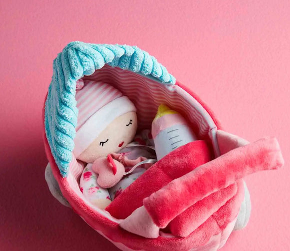 Play Baby Doll Plush Set