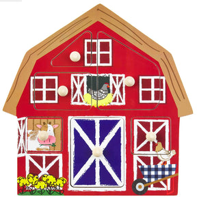 Barn Knob Wood Puzzle