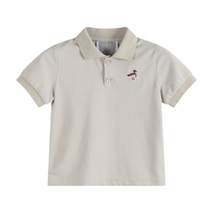 Light Brown Mallard Golf Shirt