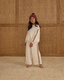 Natural Sweatshirt + Track Pants