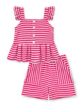 Cutie Patootie Striped Set
