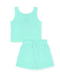 Cutie Patootie Waffle Knit Short Set