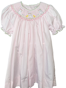 Bunny & Chick Smocked Dress